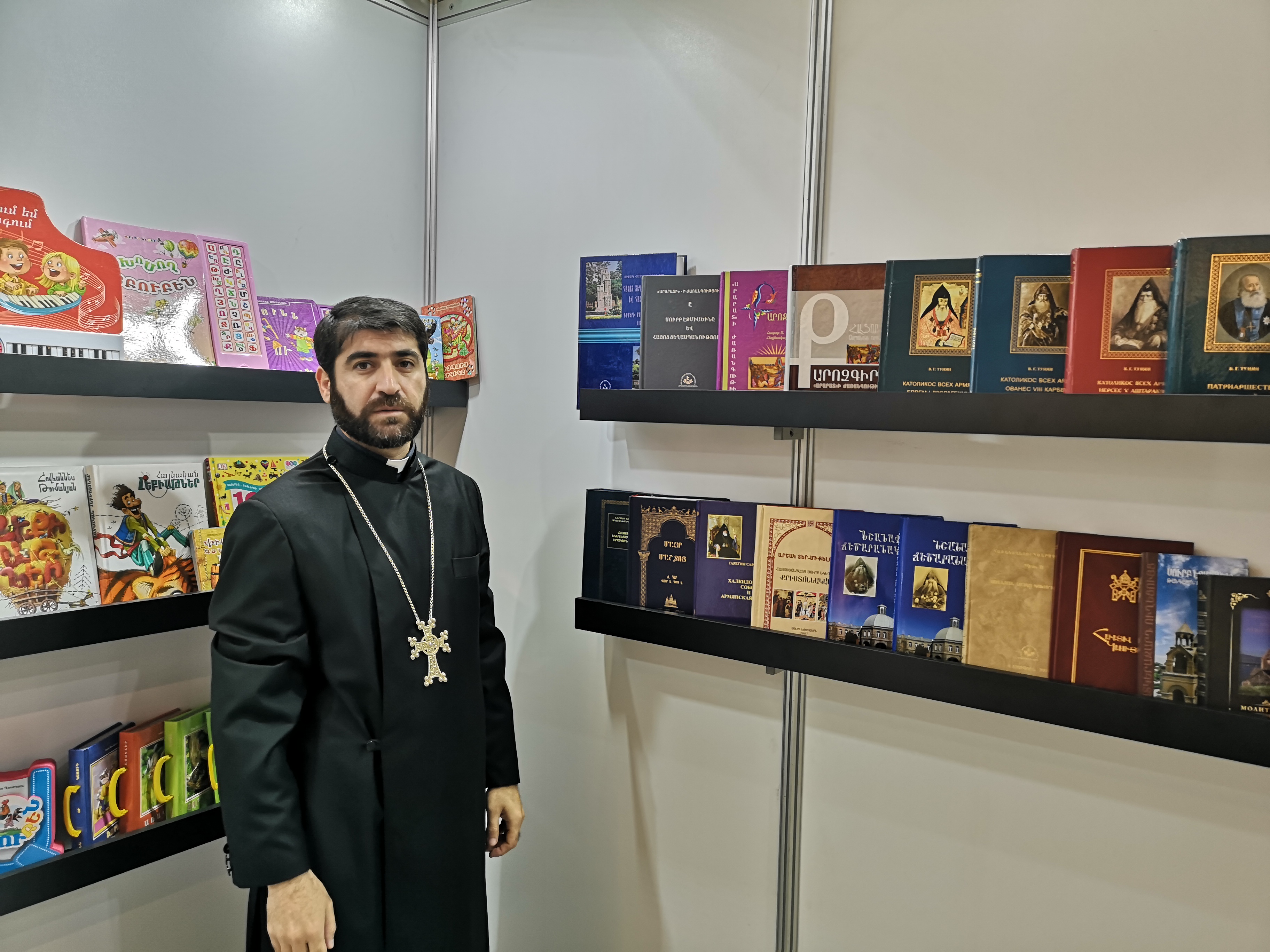 The books published at Mother See of Holy Etchmiadzin were exhibited at the international book fair  in Frankfurt